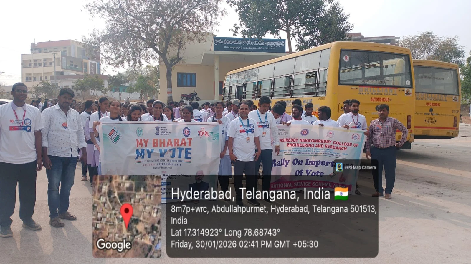 Rally on Importance of Vote 30.01.2026